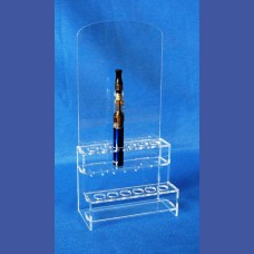 CIGARRILLO ELECTRÓNICO Para 12 unds. con cartel de 120 x 140 mm<br>Medidas: 196 x 50 x 100 mm<br>